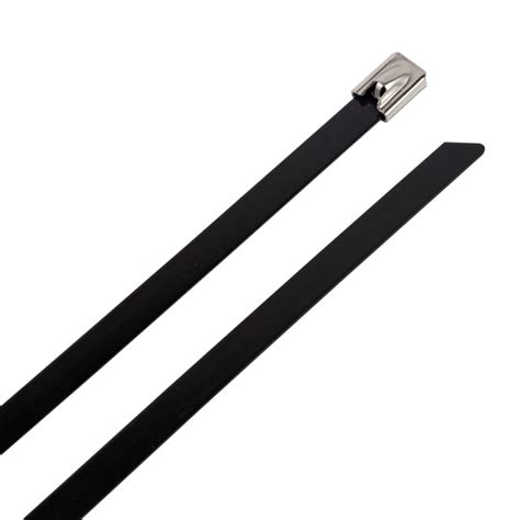 Rs Pro Rs Pro Cable Tie 200mm X 46 Mm Black 316 Stainless Steel