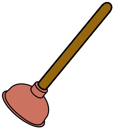 Clipart - Toilet Plunger