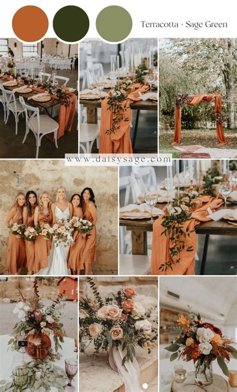 12 Best Terracotta Wedding Color Theme Ideas 2024 2025 Daisy Sage