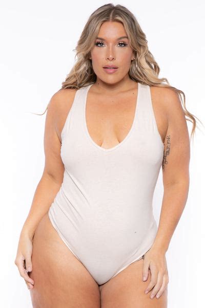 Curvy Sense Plus Size Bodysuits