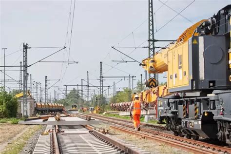 Riedbahn Strecken Sperrung Zwischen Mannheim Und Frankfurt R Ckt N Her