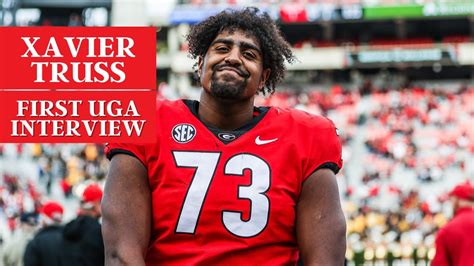 Xavier Truss First Interview At Uga His Performance Vs Tennessee