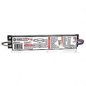 GE LIGHTING Electronic Ballast, 60 Max. Lamp Watts, 120-277 V, Instant - 4PRX4|GE-260-IS-MV-N ...