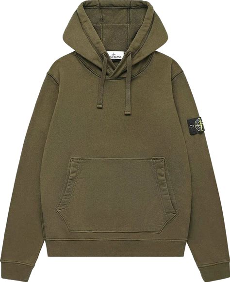 Buy Stone Island Logo Hoodie Brown 791564151 V0058 Goat