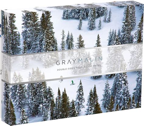 Amazon Galison Gray Malin 2 Sided Jigsaw Puzzle The Snow 500