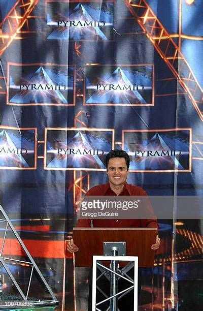 Donny Osmond during Donny Osmond, host of the new game show... | Donny ...