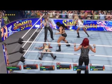 Wwe K Woman Tag Team Match Damage Ctrl Vs Chyna Lita Trish