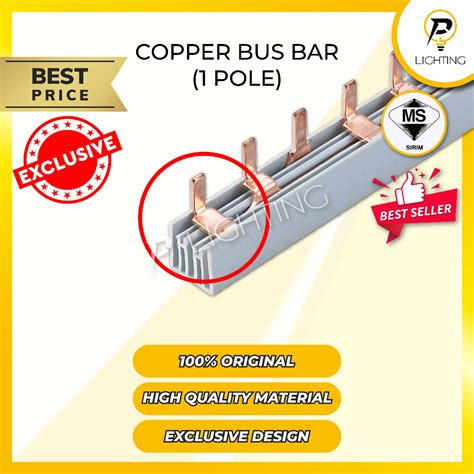 Per Way Pc 63A 1Pole MCB Copper Bar MCB Copper Bus Bar With PVC