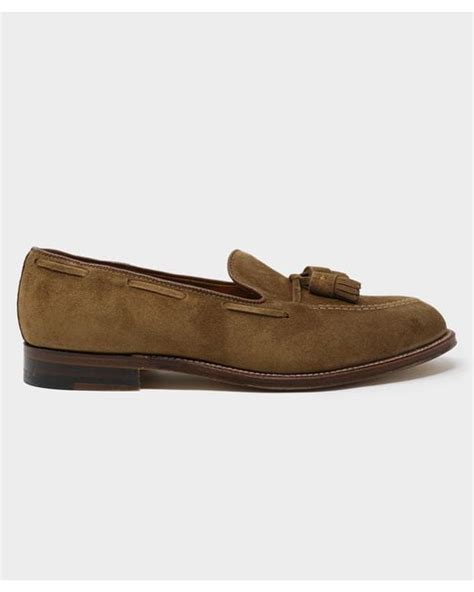 Alden Tassel Loafer In Brown For Men Lyst