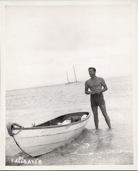 Bid Now Errol Flynn Sexy Shirtless And At Sea Group Of 3 8x10