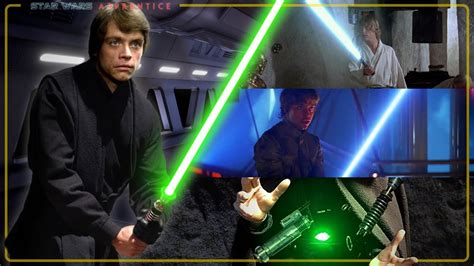 Luke Skywalker Lightsaber Mastery Star Wars Explained Youtube