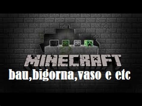 Minecraft Como Fazer Um Bau Birgona Vaso Balde Jukebox Bloco De Nota