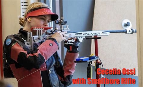 Sunday GunDay Cecelia Ossi Smallbore Air Rifle Champion By Editor