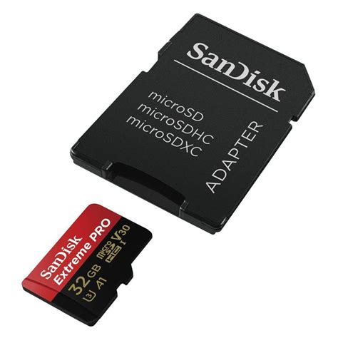 Cartão Memória Micro SD 32Gb Extreme Pro Sandisk Sdhc UHS I U3 4K