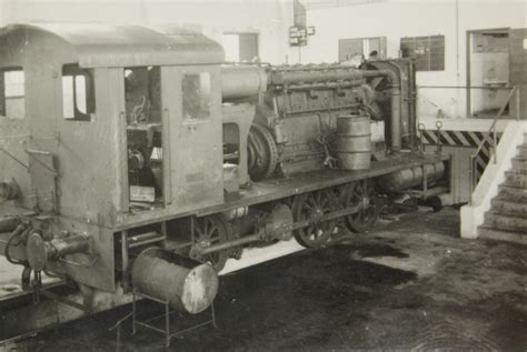 German-built Class WR 360 C diesel locomotive in ISR's Haifa-Kishon ...