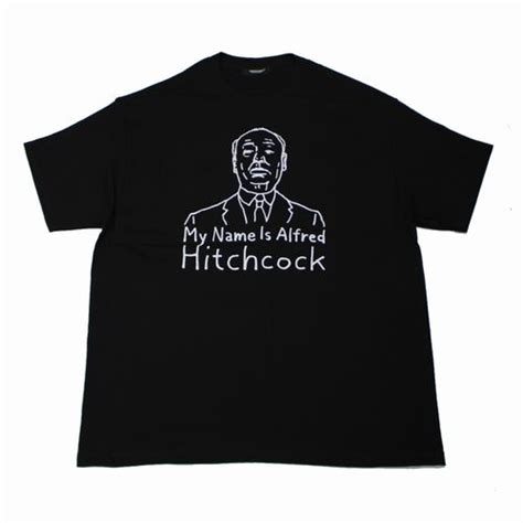 Undercover Aw Tee My Name Is Alfred Hitchcock T Xl