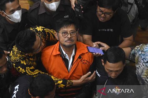 Syahrul Yasin Limpo Ditahan KPK ANTARA News