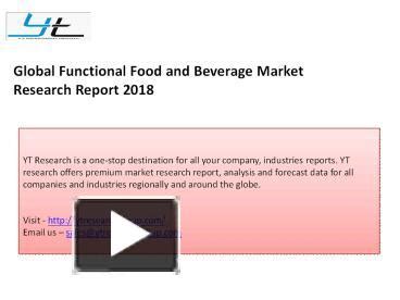 Ppt Global Functional Food And Beverage Market Research Report