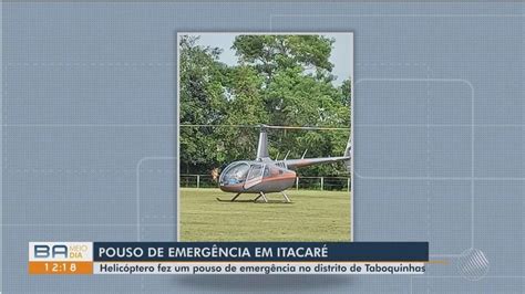 Helic Ptero Deputados Faz Pouso De Emerg Ncia Em Campo De Futebol