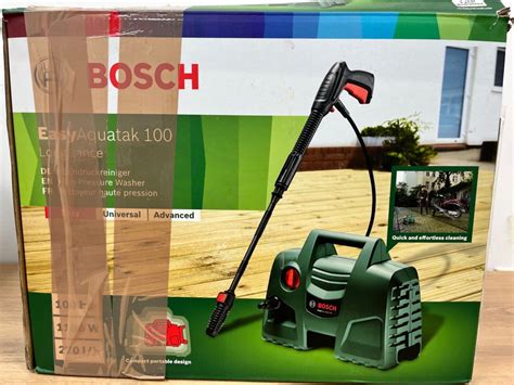 Bosch EasyAquatak 100 Long Lance 100 Bar High Pressure Washer