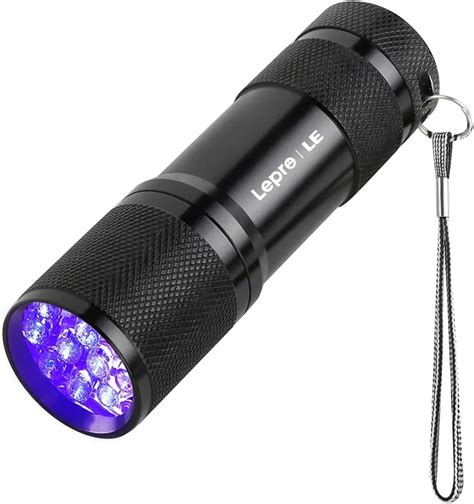 Lepro Lampe Torche UV Lampe UV Avec 51 LEDs Ultra Violet 395 Nm