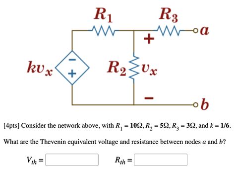 Solved 4pts Consider The Network Above With Chegg