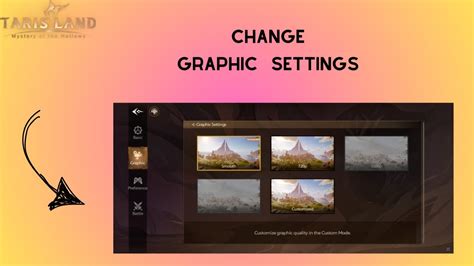 How To Change Graphic Settings In Tarisland Youtube