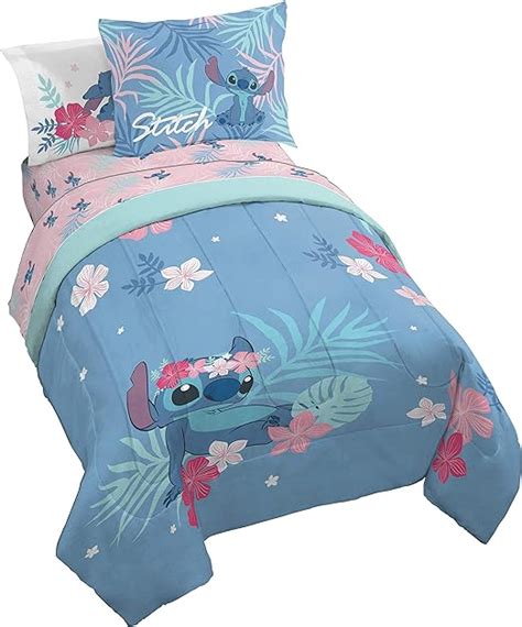 Amazon Jay Franco Disney Lilo Stitch Paradise Dream 5 Piece Twin