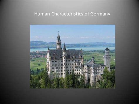 Germany-Place-Human Characteristics