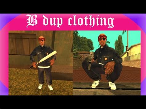 B Dup Clothes For CJ Ropa De B Dup Para CJ YouTube