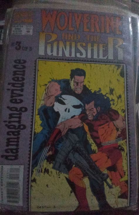 Wolverine And The Punisher Damaging Evidence 3 1993 Punisher