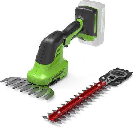 Greenworks Tools G Sht Akku Gras Strauchschere Ab