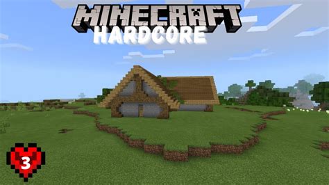 Construir Minha Primeira Casa Minecraft Hardcore 03 Youtube