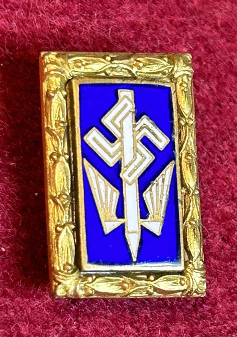 Marna Militaria 3rd Reich Deutsche Stenographenschaft Goldene