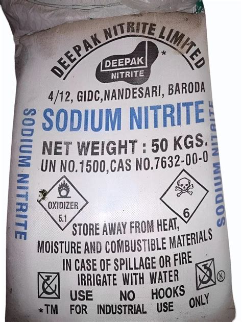 Sodium Nitrite Powder 99 50 Kg Bag At 65 Kg In Ahmedabad ID