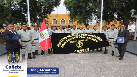 Con Izamiento De Pabell N Nacional Se Celebro El Aniversario Del