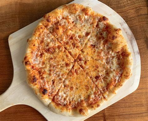 Homemade Classic Cheese Pizza Food