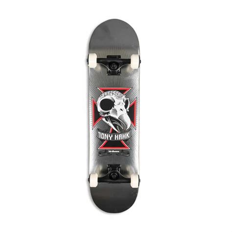 Birdhouse Tony Hawk Skull 2 7 75 Complete Skateboard Chrome