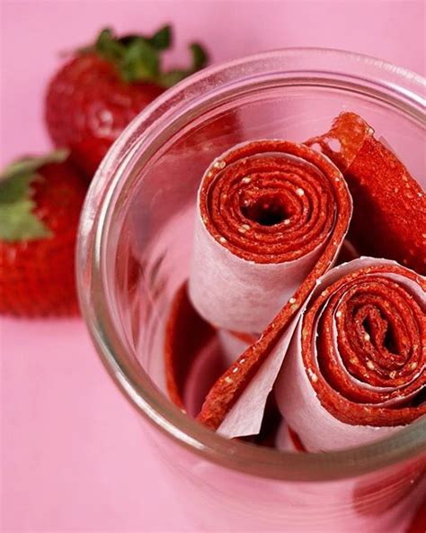 Homemade Strawberry Fruit Roll Ups by brokeandcooking | Quick & Easy Recipe | The Feedfeed