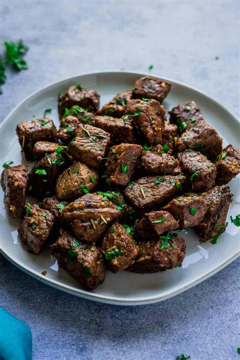 Air Fryer Steak Bites Recipe Tender And Delicious