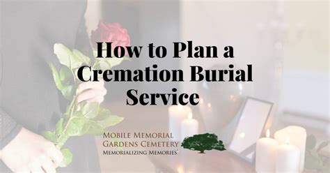 How To Plan A Cremation Burial Service Mobile Al