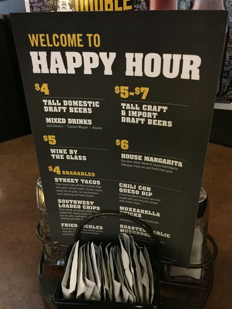 Chart House Happy Hour Menu