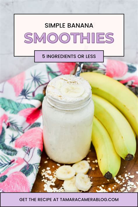 Banana Smoothie Recipe Youll Love Really Tamara Like Camera