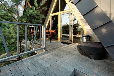 Terrace Board Bruggan Multicolor Gray Woodplast