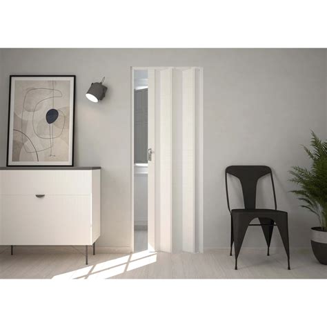 Porta Soffietto MAYA Stampa 3D Bianco Orizzontale 83 5x214 Cm OBI