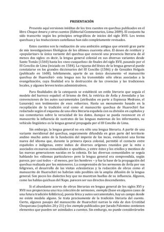 Intro Del Libro Choque Amaru Pdf