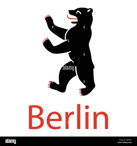 Berlin bear symbol emblem city hi-res stock photography and images - Alamy