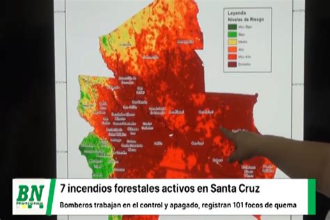 Bomberos Forestales Combaten Siete Incendios Activos En El Departamento Noticias De Bolivia