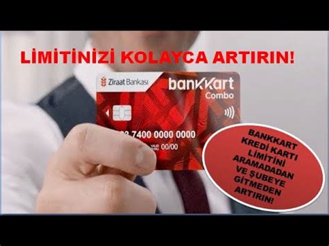 ZİRAAT BANKASI KREDİ KARTI LİMİTİ NASIL YÜKSELTİLİR ŞUBEYE GİTMEDEN