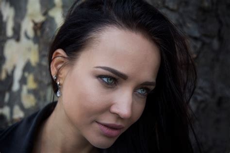 Portrait Looking Away Women Angelina Petrova Face Model HD